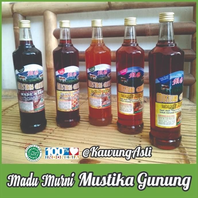 

] Madu Mustika Gunung 630 ml | Madu Murni Madu Asli Madu Original Garut