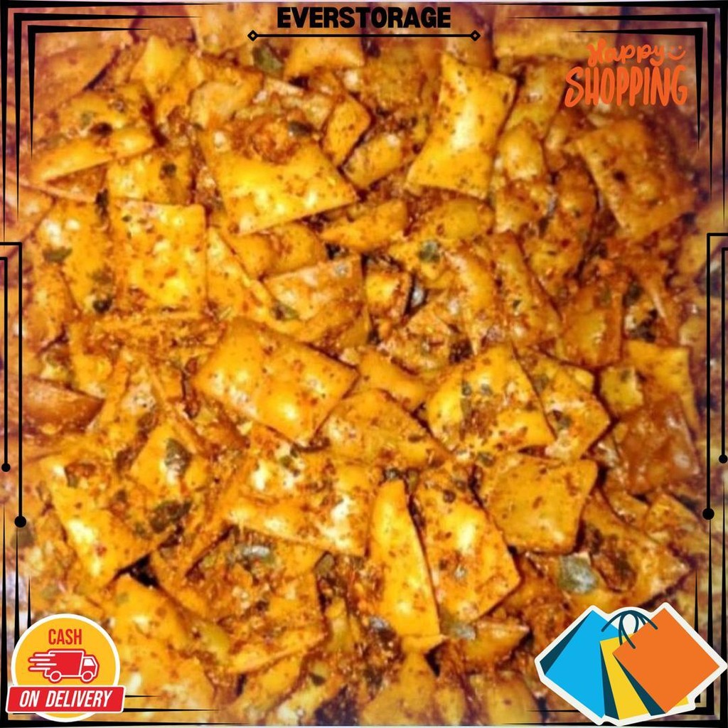 

1 Kg Kulit Pangsit Pedas Daun Jeruk/Pangsit Goreng/Kulit Pangsit Termurah/Terlaris/Bisa Cod D Promo Puncak