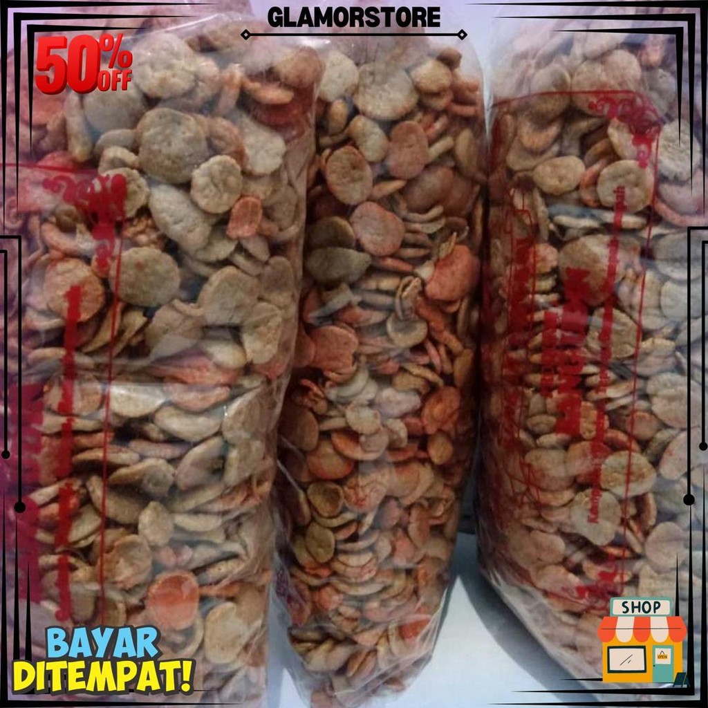 

Kerupuk Jengkol Bulat Pedas Manis Cemilan Enak Jajanan Jadul D Termurah
