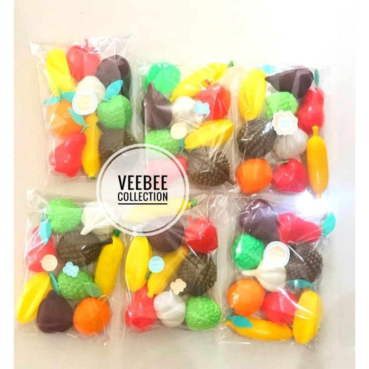 *#*#*#] Buah buahan plastik/ mainan buah plastik/ mainan masakan/ toys