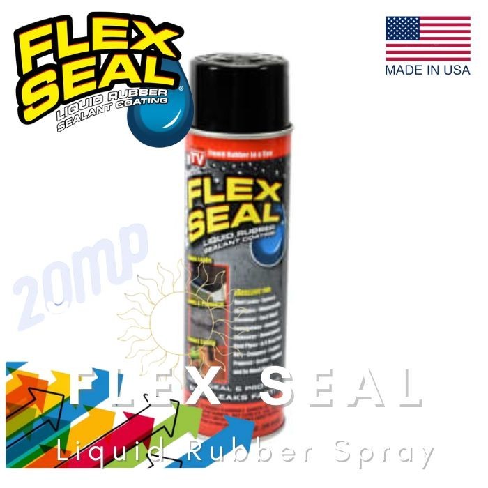 Product Laris Flex Seal Spray Cat Semprot Karet 396Gr Hitam