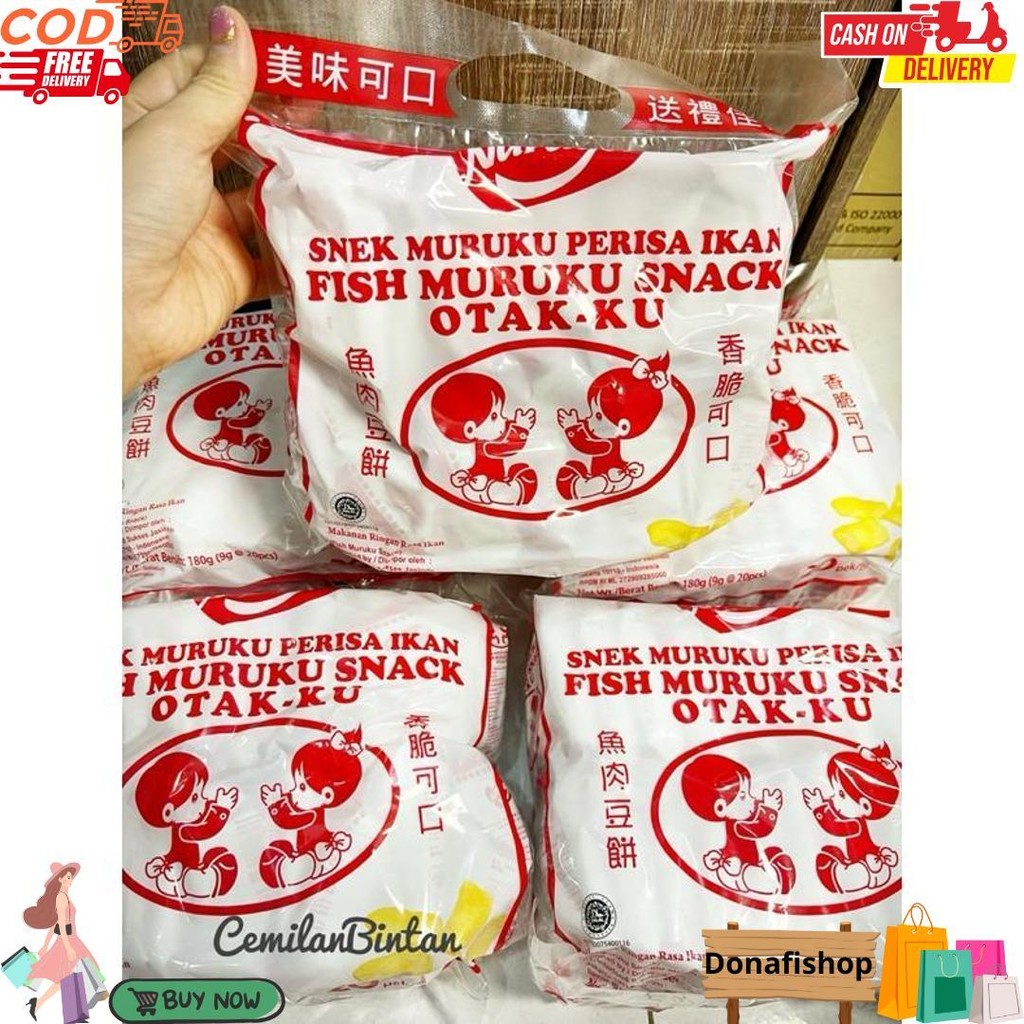 

Cemilanbintan ( Maruku Naraya Snack Otak" Malaysia) Isi 30 & 20 D Sale