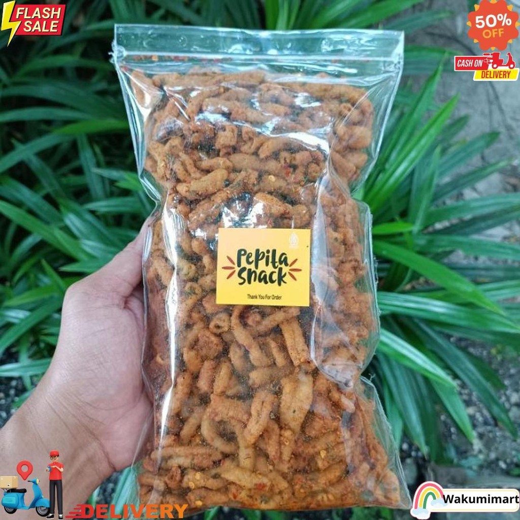 

Usus Ayam Crispy Pedas Daun Jeruk 500Gram Enak Nagih D Best Seller