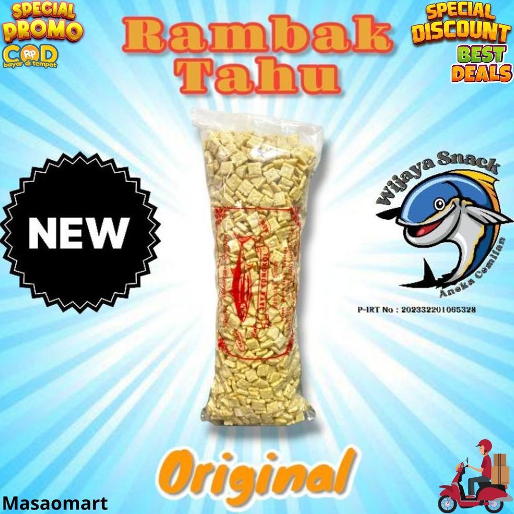 

Kerupuk Rambak Tahu Atau Kerupuk Tahu Cemilan Medan D Termurah