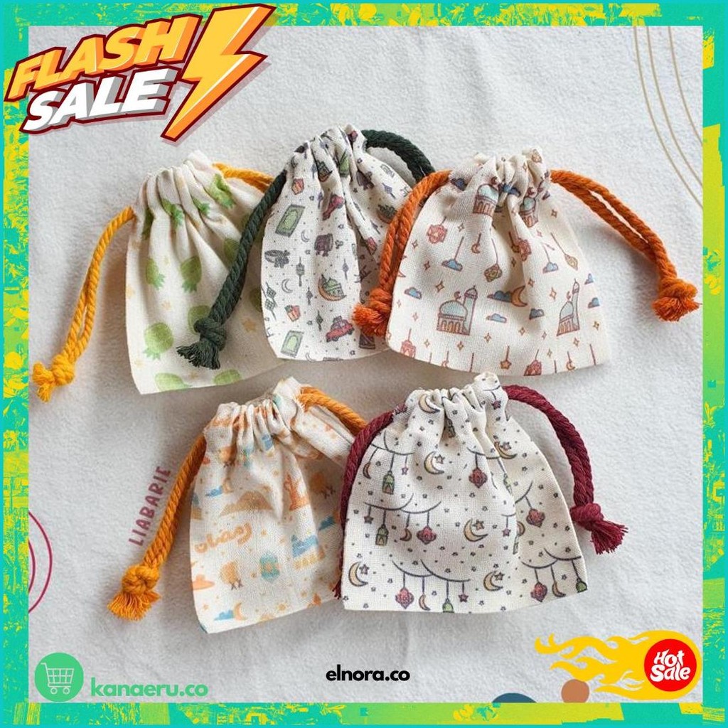 

Set Pouch Amplop Thr Lebaran (5Pcs) Ukuran 10X10Cm - Ready Stock Murah