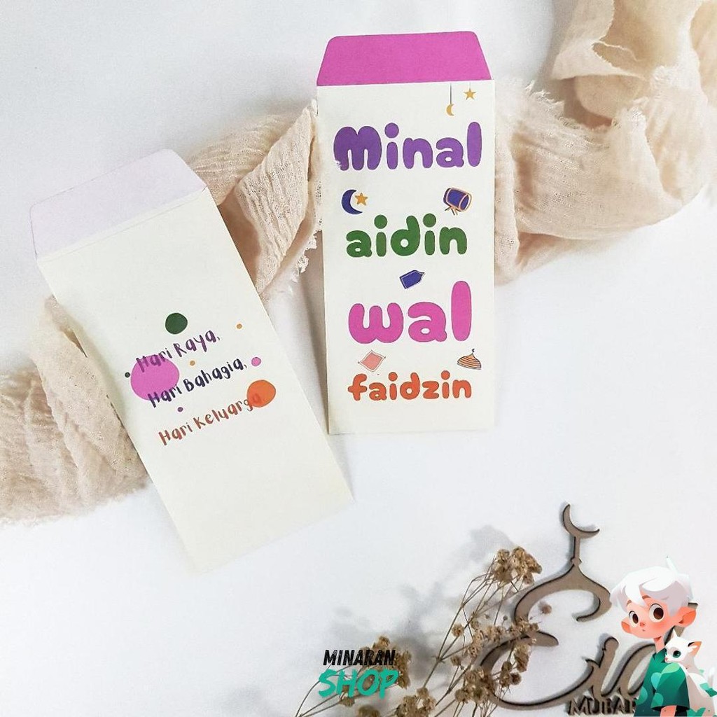 

Amplop Lebaran ( Isi 30 Pcs ) Angpao Lebaran Unik Aestethic Murah Kilat