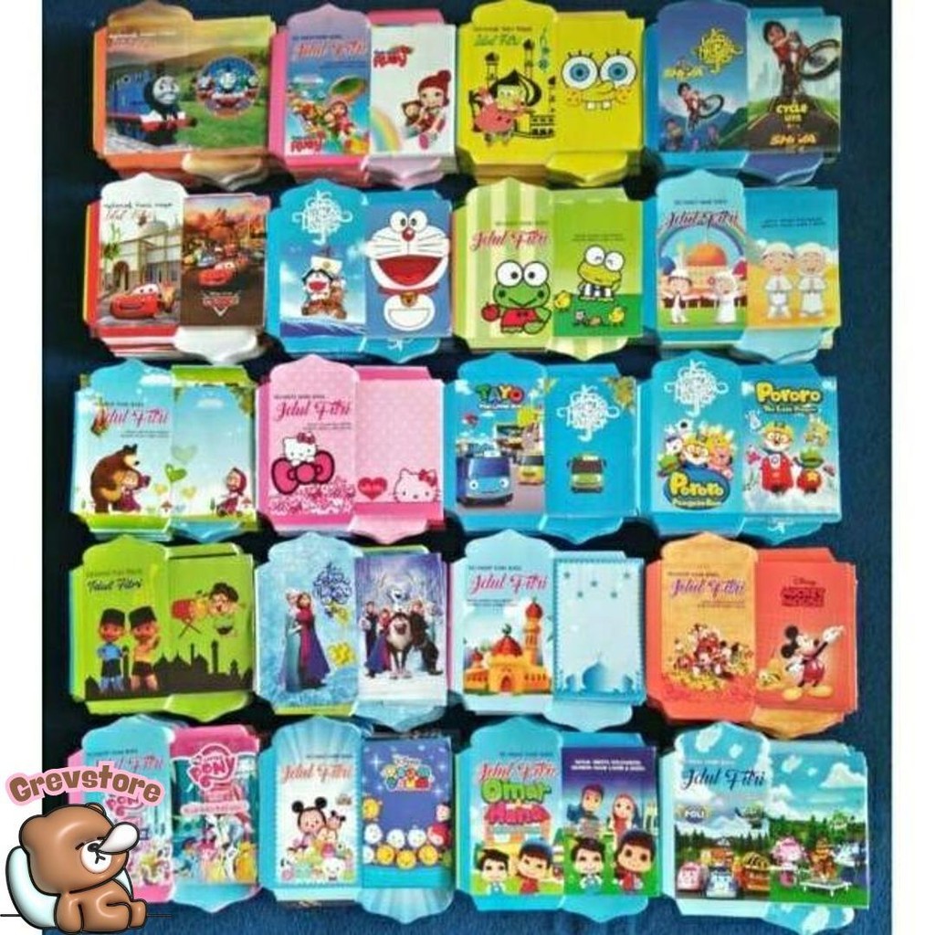 

Amplop Lebaran 100 Lembar Free Plastik ( Masih Bentuk Lembaran) Diskon