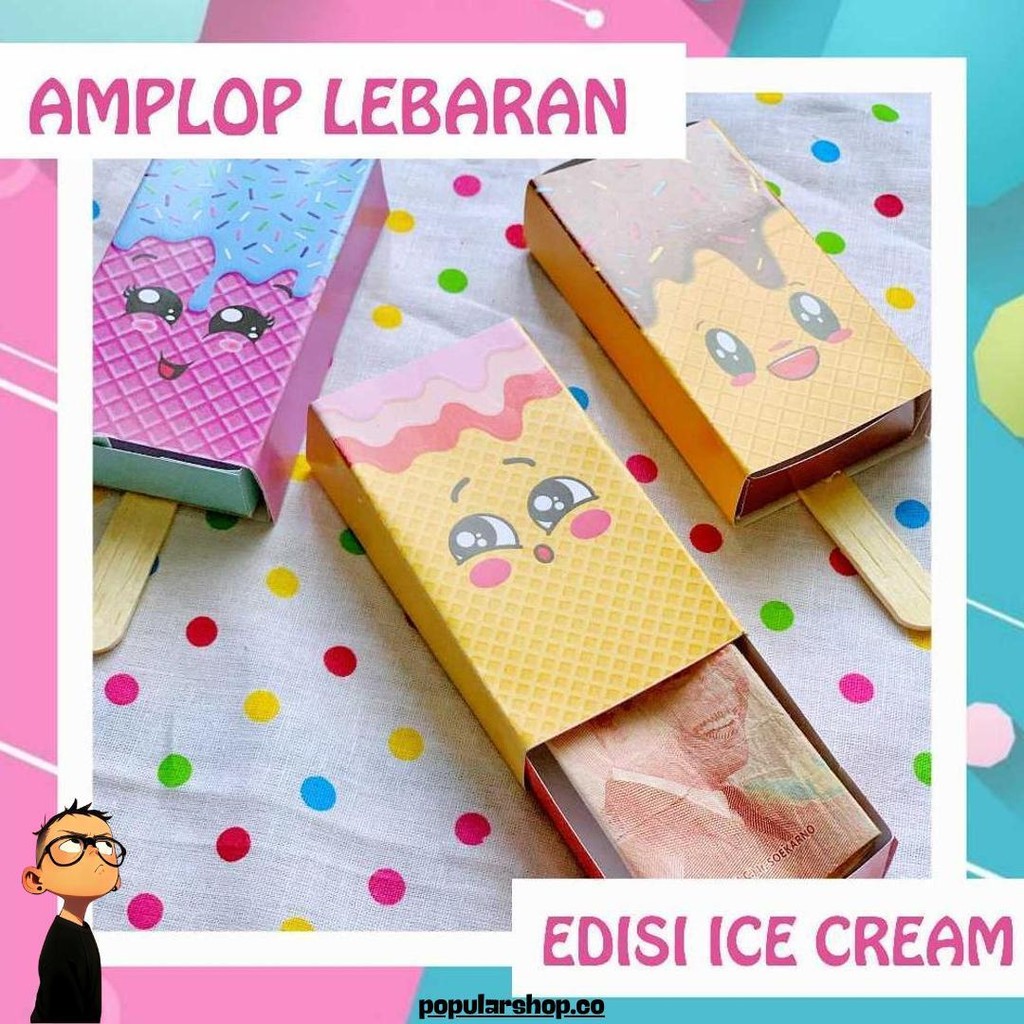 

Edisi Ice Cream Isi 10 Pcs - Amplop Lebaran Viral Terbaru Promo