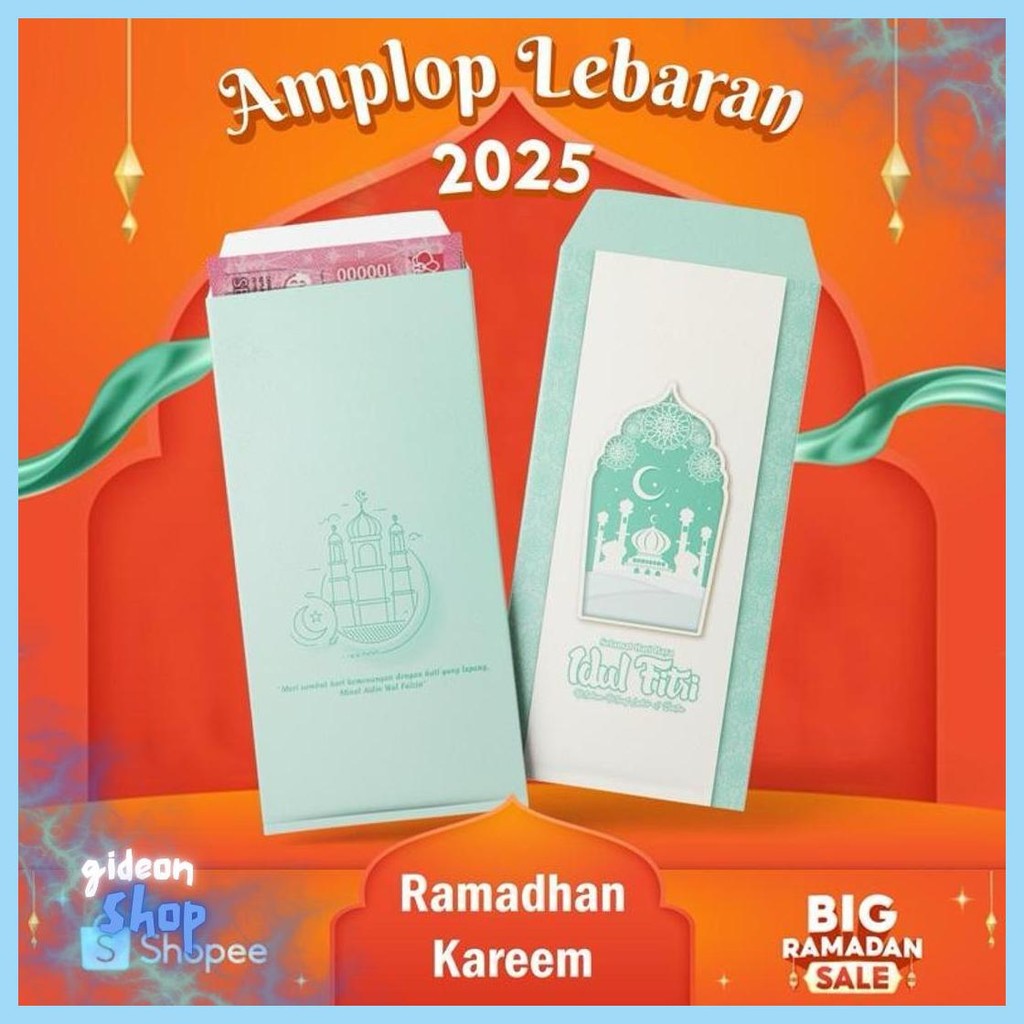

Isi 30Pcs Amplop Lebaran Panjang Simple & Modern - Pilihan Motif Beragam, Kualitas Premium Cod