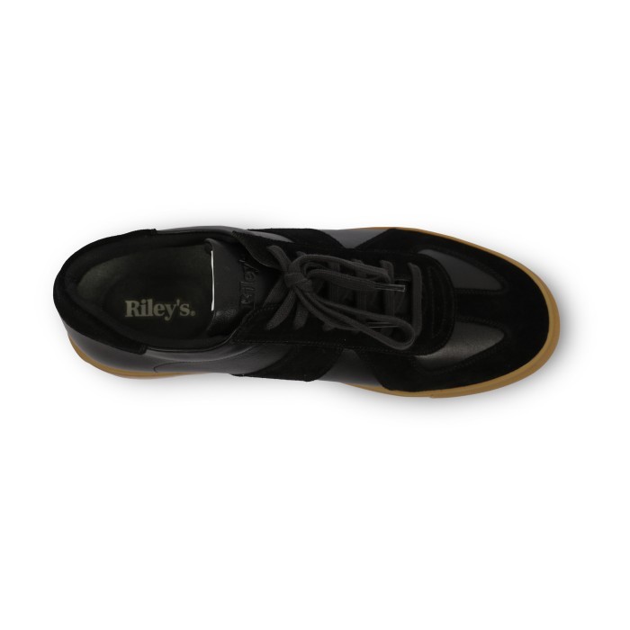 Terlaris Riley'S The German Army Trainer In Black Best Seller