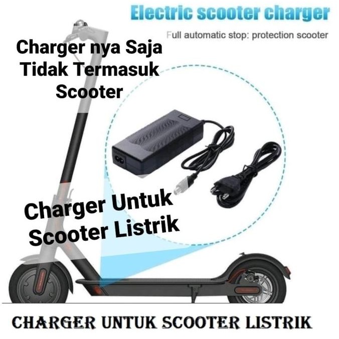 Sale Charger Scooter Listrik Lipat / Adaptor Cas Scooter Listrik Lipat