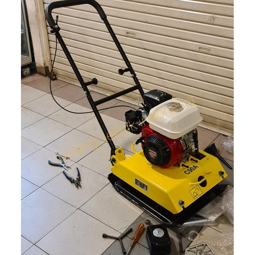 PLATE COMPACTOR ( STAMPER KODOK ) ENGINE HONDA 5.5HP GX160 ORIGINAL DAN TERPERCAYA