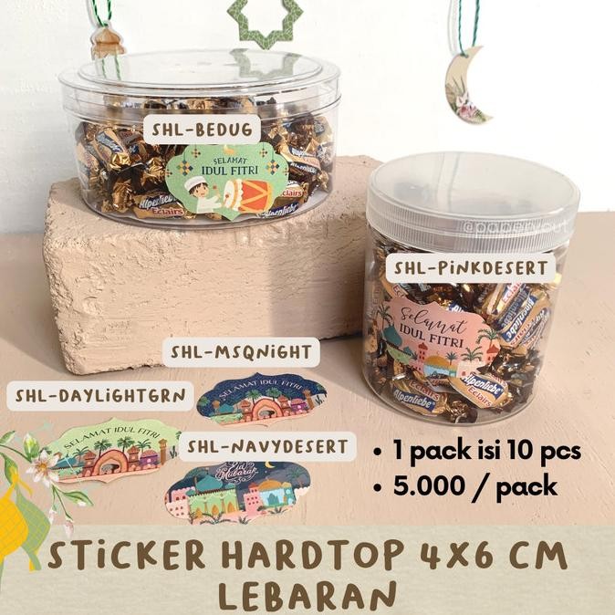 

best seller] Sticker Hardtop 4 x 6 cm - IDUL FITRI / LEBARAN