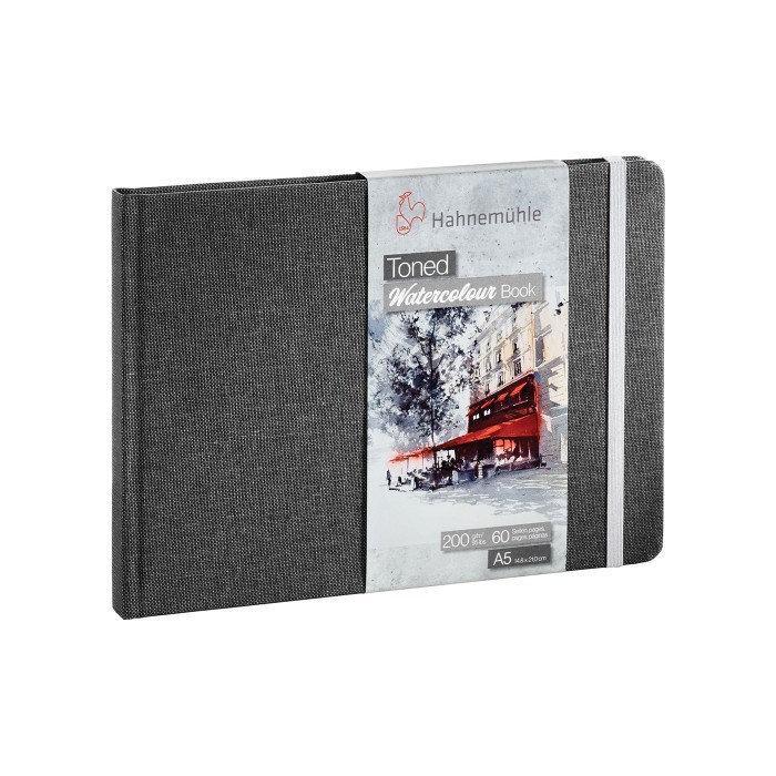 

Hahnemuhle Toned Grey A5 Landscape Watercolour Book