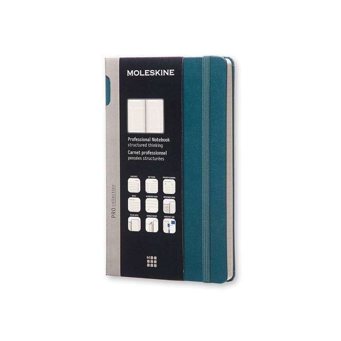 

MOLESKINE Professional Notebook Large Tide Green Hard Cover