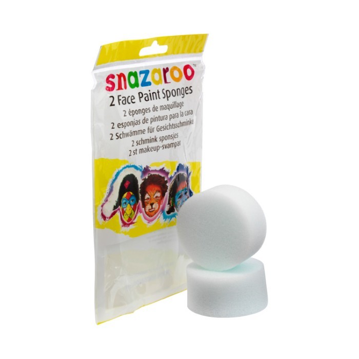 

SNAZAROO 2 Face Paint Sponges