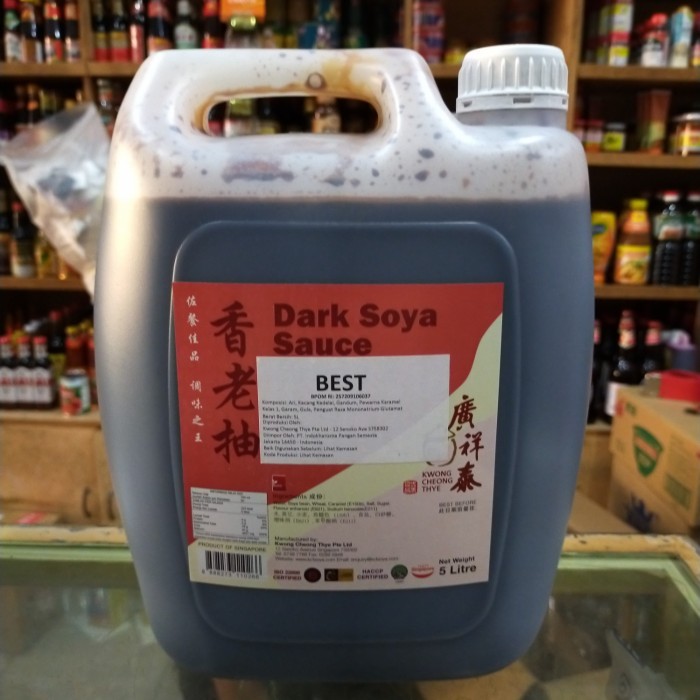 

KCT KWONG CHEONG THYE DARK SOYA SAUCE BEST 5LITER KODE 433