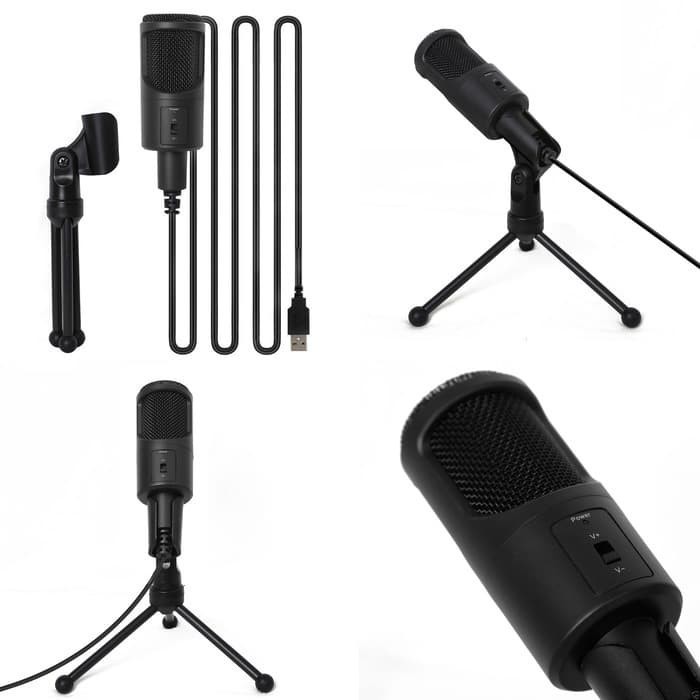 Usb Sing Karaoke Gaming Chatting Studio Microphone Mic Pc Laptop