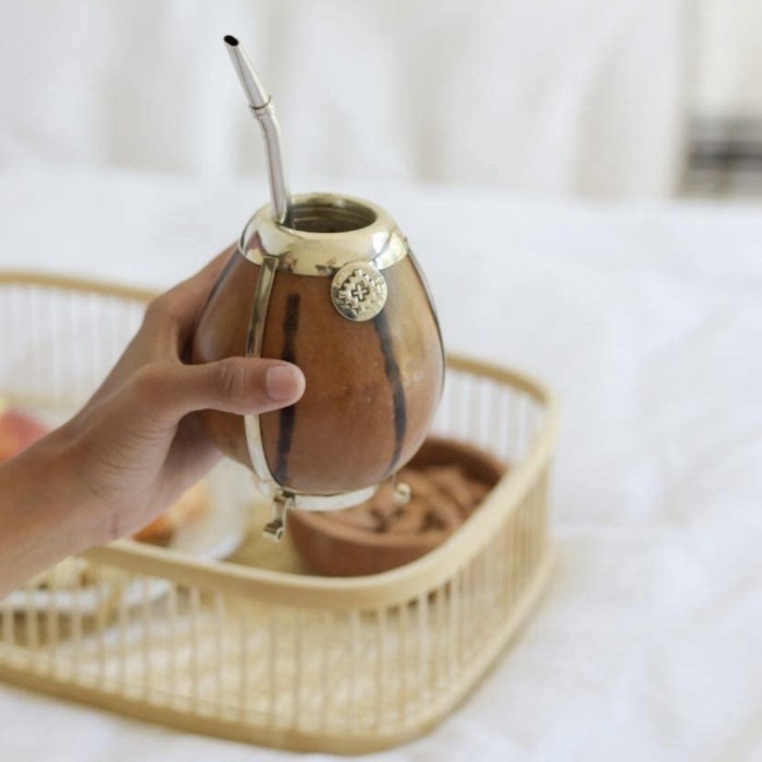 Balibetov Yerba Mate Gourd Original Natural Handmade Yerba Mate Cup