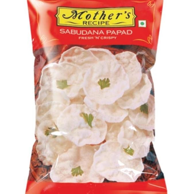 

:=:=:=:=] SABUDANA PAPAD MOTHER'S RECIPE 100G / Kerupuk india