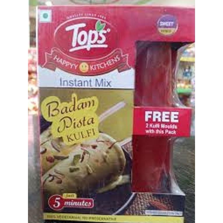 

~^~^~^] BADAM PISTA KULFI INSTANT MIX TOPS 100G / Ready to Cook