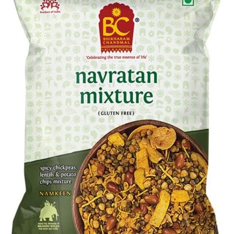 

~^~^~^] NAVRATAN MIXTURE BHIKHARAM CHANDMAL 200G / Namkeen / Indian Snacks