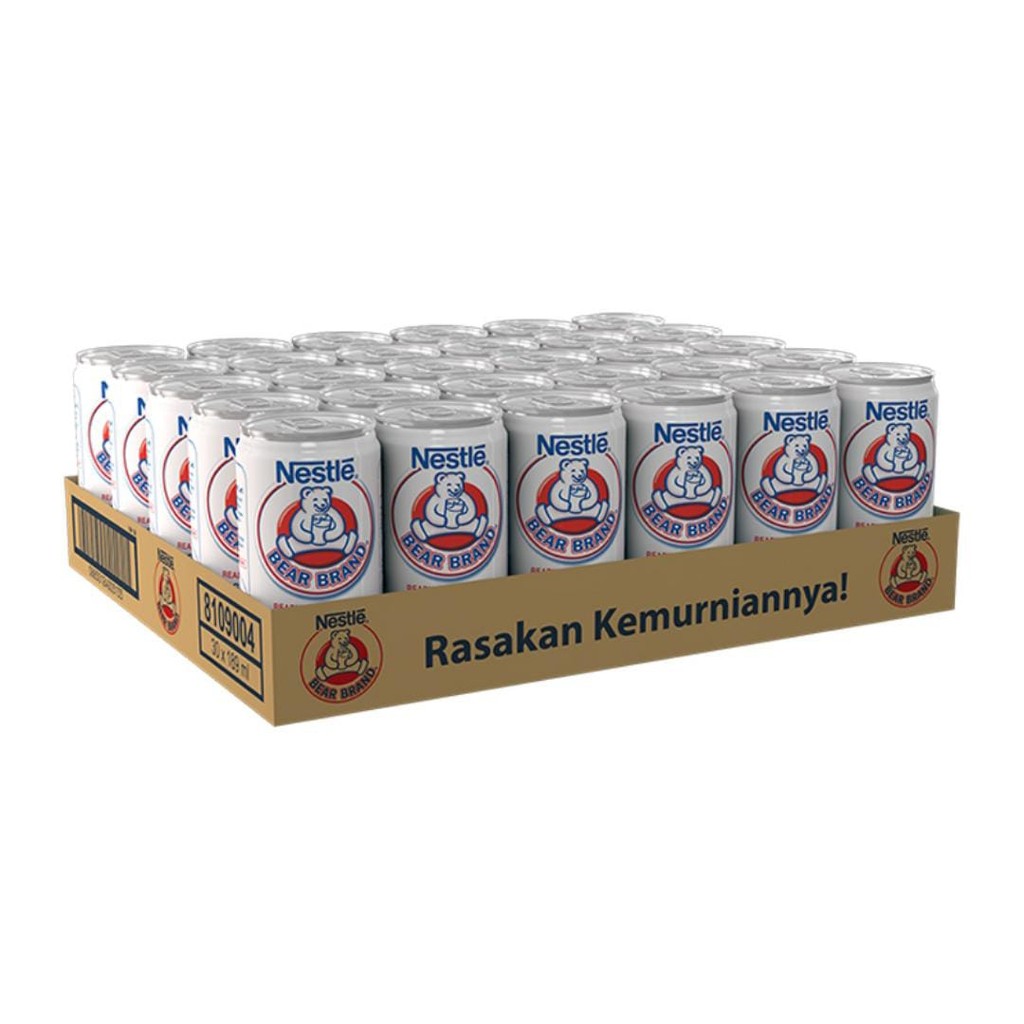 

Promo Paket isi paket: 30 pcs BEAR BRAND Susu Steril 189 ml