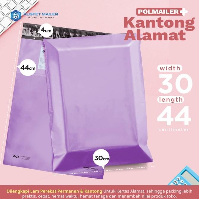 

Sale Amplop Plastik Polimailer Polymailer Packing Online Light Purple 30X44