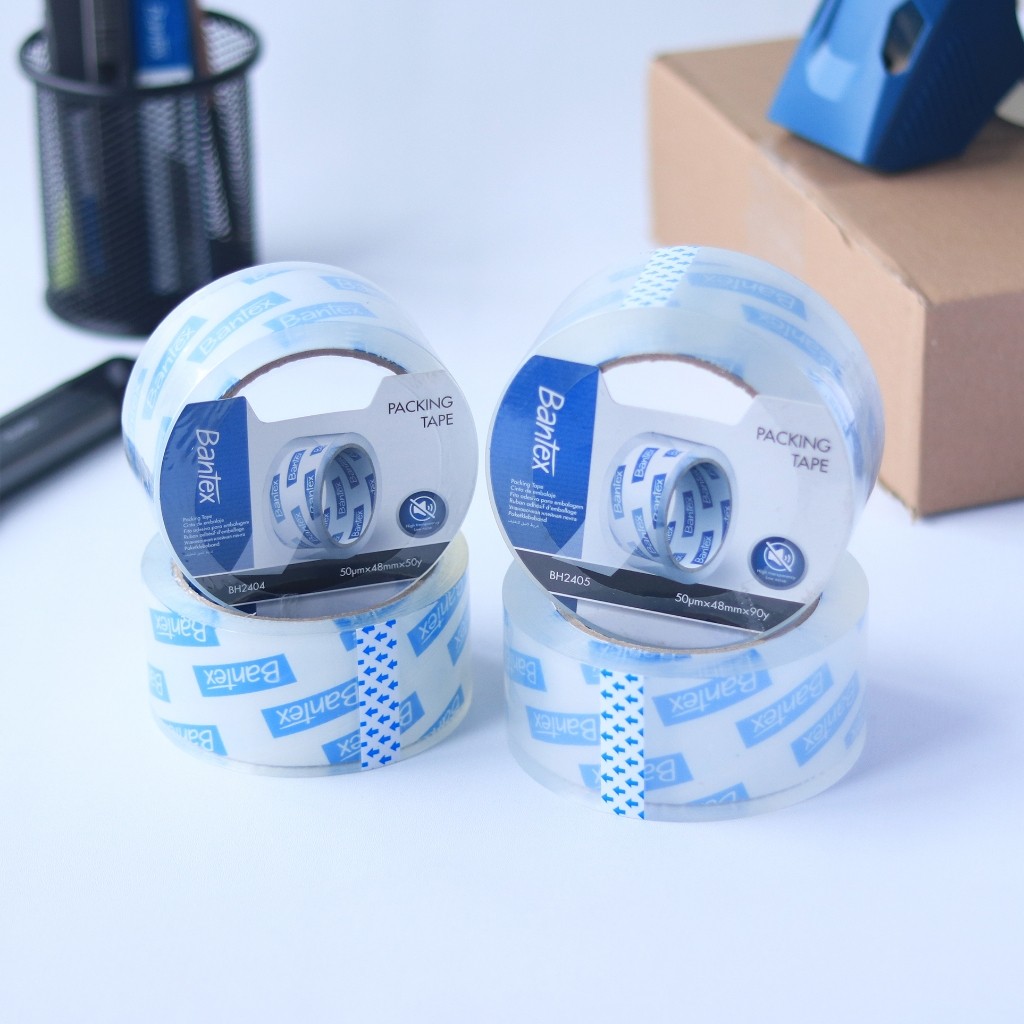 

[Pasha Stationery] BANTEX Lakban Bening Super Low Noise