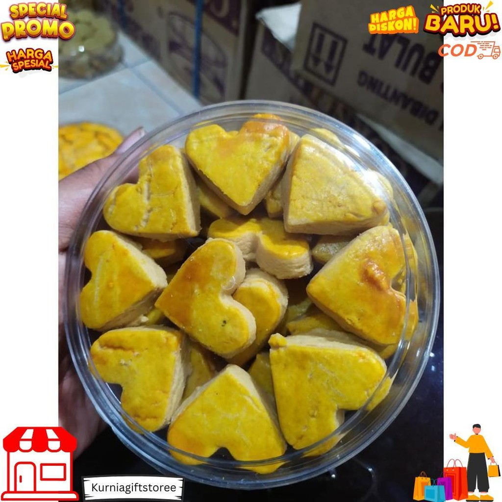 

Kue Kering Lebaran Kue Kering Nastar , Kue Nastar , Kue Keju ,Kue Sagu , Semprit D Gratis Ongkir