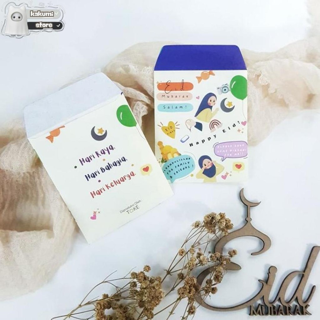 

Amplop Lebaran/Amplop Thr Idul Fitri Isi 10 Pcs/Amplop Angpao Lebaran Kecil Uang Dilipat Promo