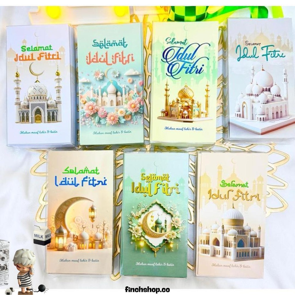 

Amplop Panjang Lebaran Isi 50 Lembar Idul Fitri Islami Eid Mubarak Murah