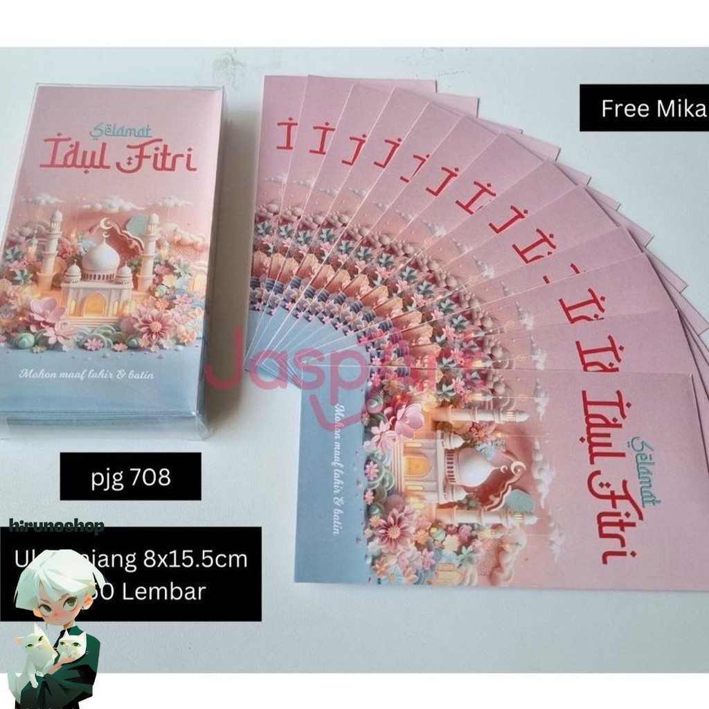 

Amplop Lebaran Angpao Idul Fitri 2025 Panjang Besar Murah Meriah Ready Stock Isi 50 Cod