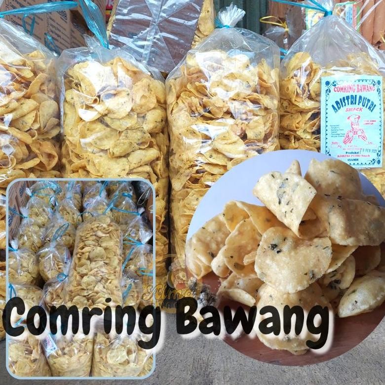 

1KG KRIPIK COMRING BAWANG SPESIAL GURIH RENYAH