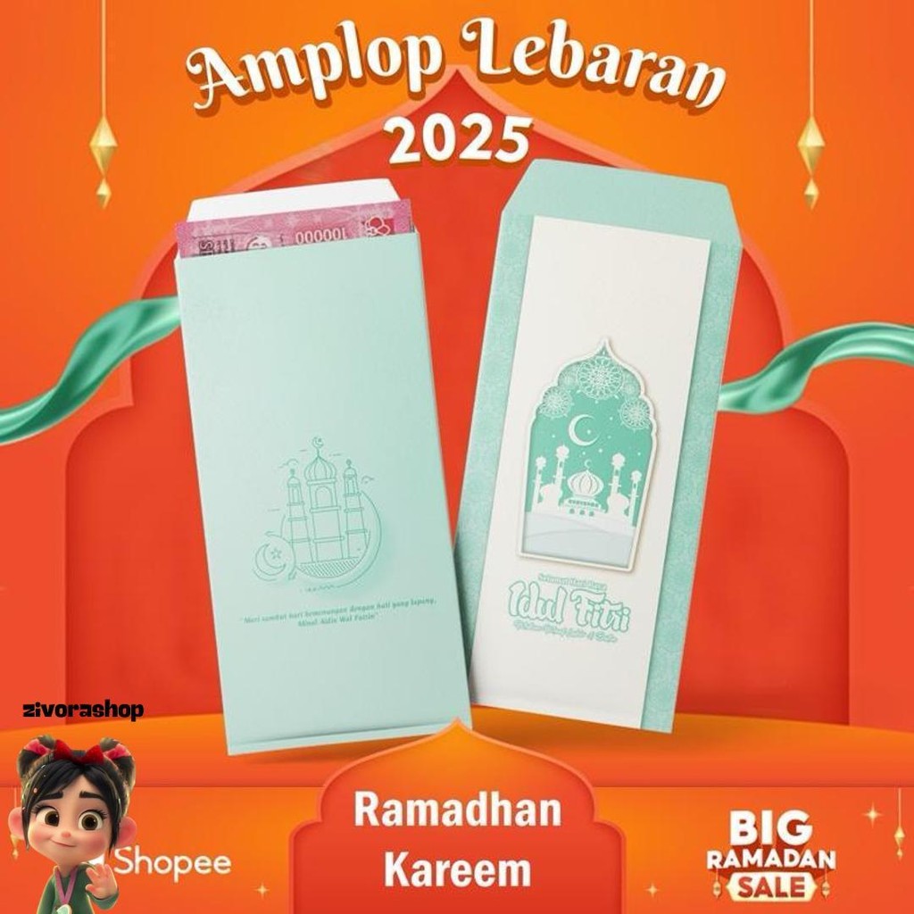 

Isi 30Pcs Amplop Lebaran Panjang Simple & Modern - Pilihan Motif Beragam, Kualitas Premium Kilat