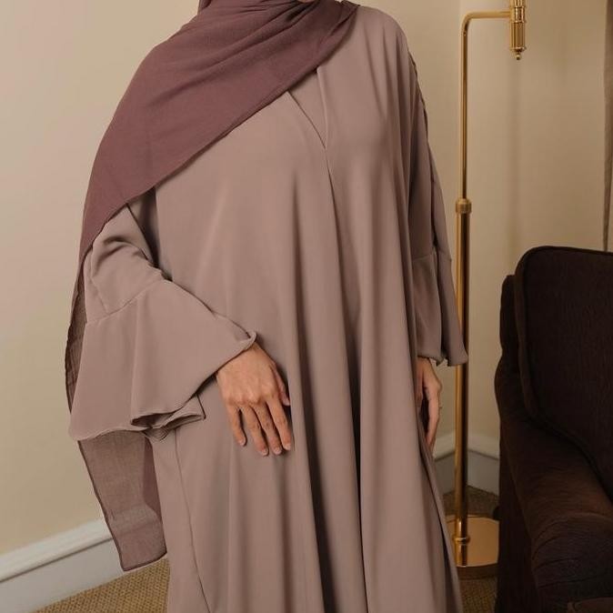 BEST SELLER FLORAL ID JAZIRA KAFTAN MADINAH WANITA PREMIUM MUSLIM KEKINIAN