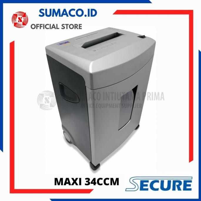 

Penghancur Kertas / Paper Shredder Secure Maxi 34CCM (CROSS CUT)