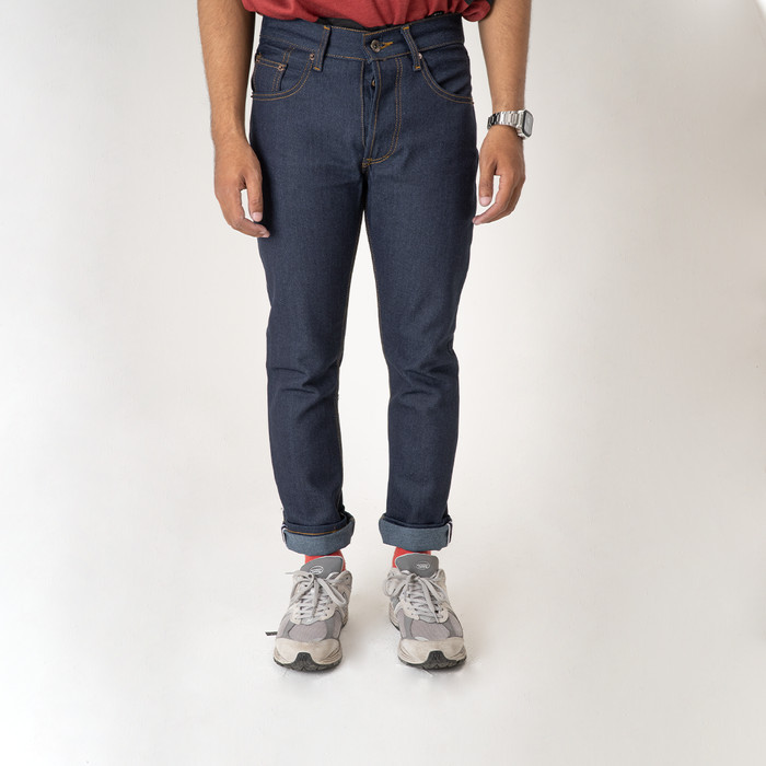 DISTINDENIM SMILODON DEEP BLUE DENIM 15.5OZ