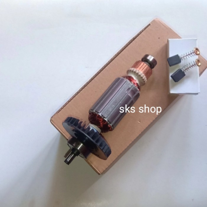 STOK TERBARU armature Rotor angker mesin gerinda GM 9554 bitec