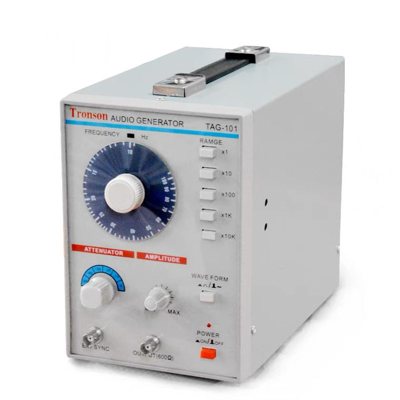 RAW AC 100-240V TAG-101 Low Frequency Audio Signal Generator Signal Source 10Hz-1MHz