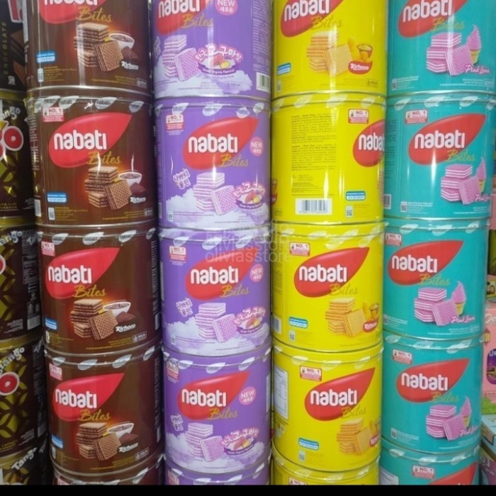 

wafer nabati richeese kaleng 1 karton dus aneka rasa