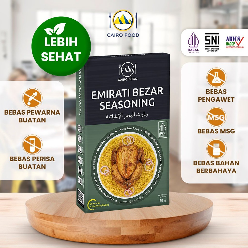

Bumbu Bezar Emirat Spice Mix Sehat - Cairo Food