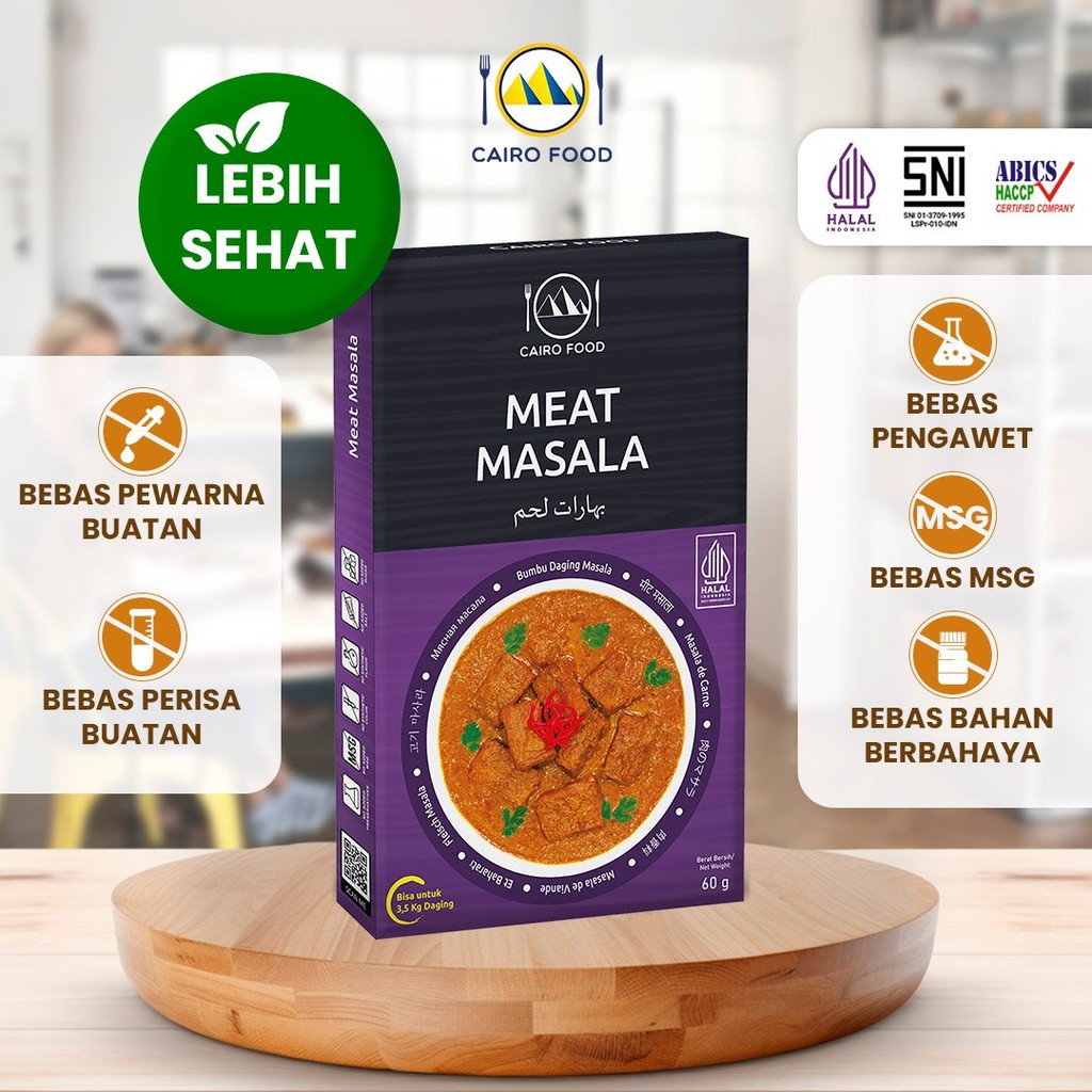 

Bumbu Meat Masala Spice Mix Sehat - Cairo Food