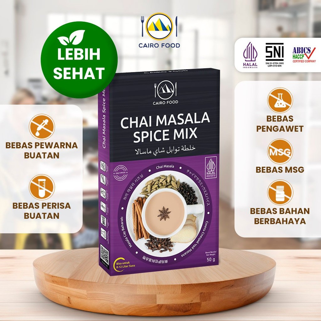 

Chai Masala Spice Mix Sehat - Cairo Food