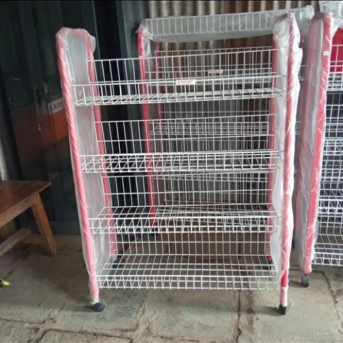 RAK IKI MASTER RAK SNACK SUSUN 4 RS-4 RAK DISPLAY RAK SERBAGUNA