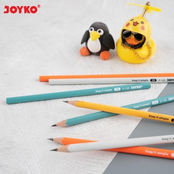 

JOYKO PENCIL 2B TRIANGULAR PENSIL KAYU JOYKO 2B SEGITIGA P-125 [12PCS]