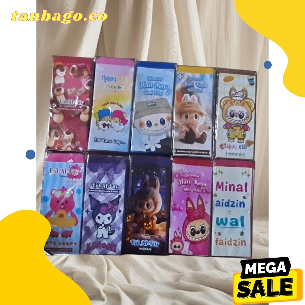 

Promo 20 Pack Isi 200 Amplop Lebaran Jumbo /Packet ..7X18 Terlaris! Produk Ini Banyak Dicari