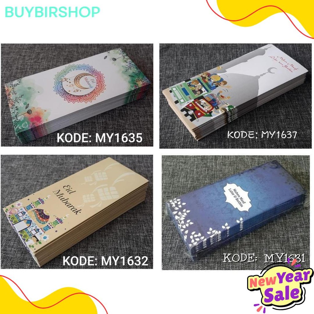 

Amplop Lebaran - Angpao Lebaran Exclusive Code My1623 Diskon Setengah Harga