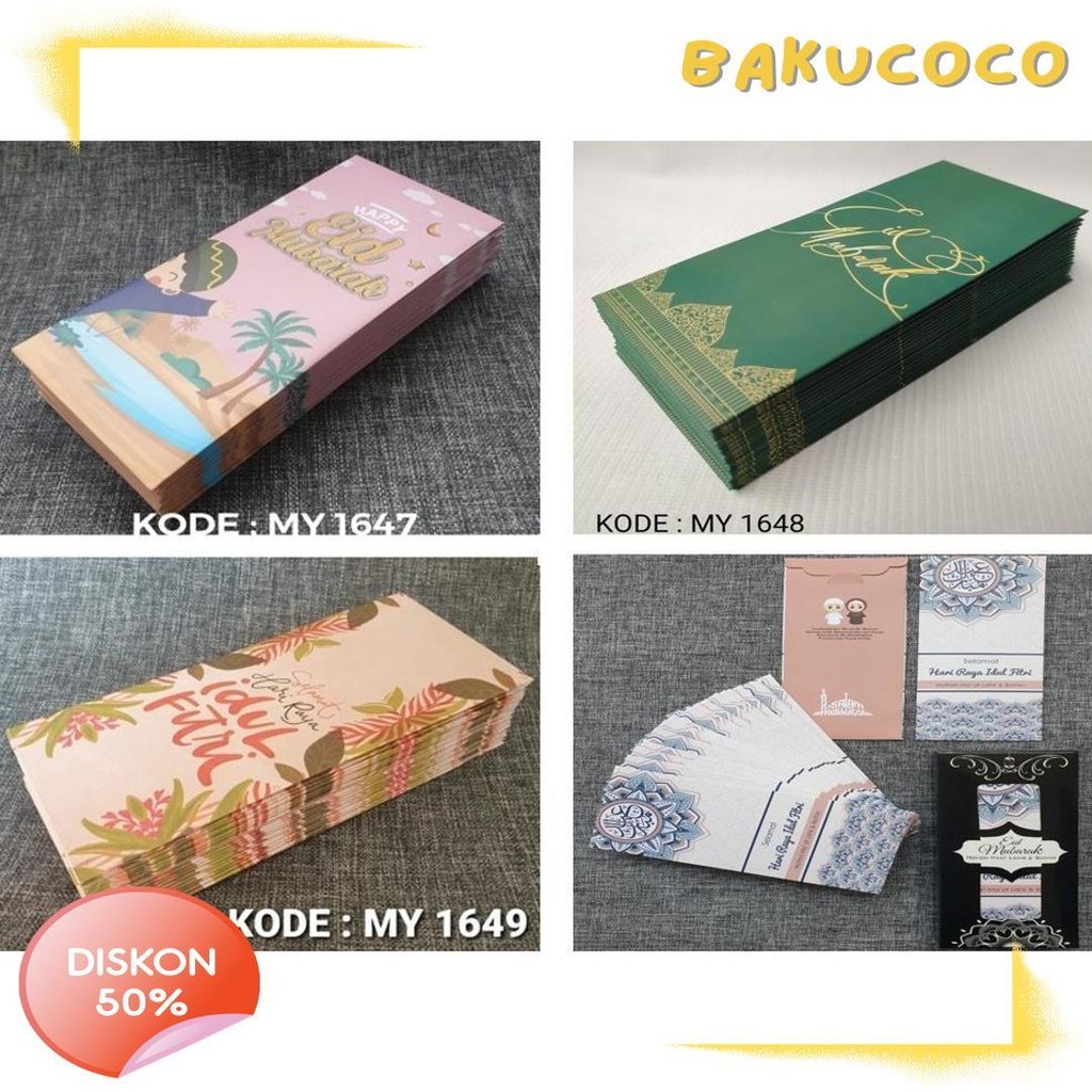 

Amplop Lebaran Exlcusive - Angpau Uang Kode My1643 Diskon