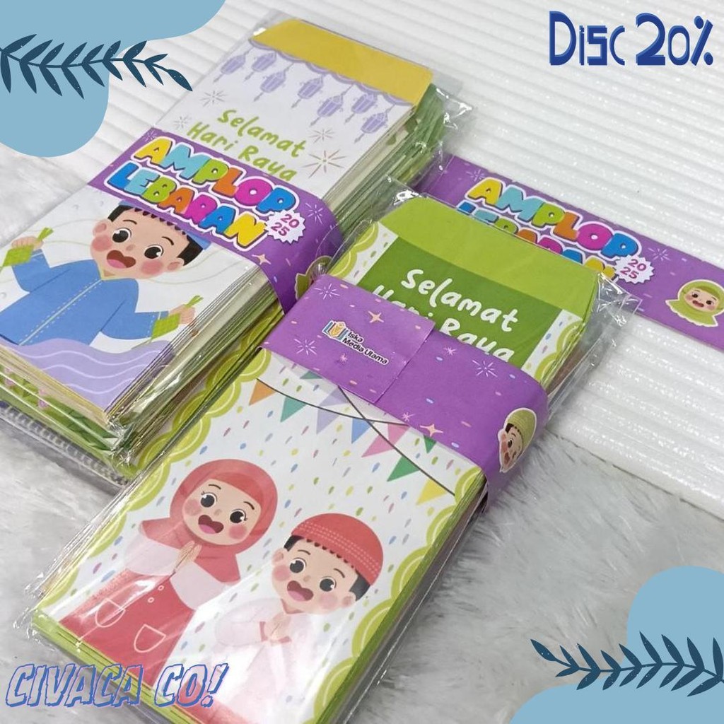 

Iska Media (Dapat 50) Amplop Lebaran Motif Lucu Diskon Setengah Harga